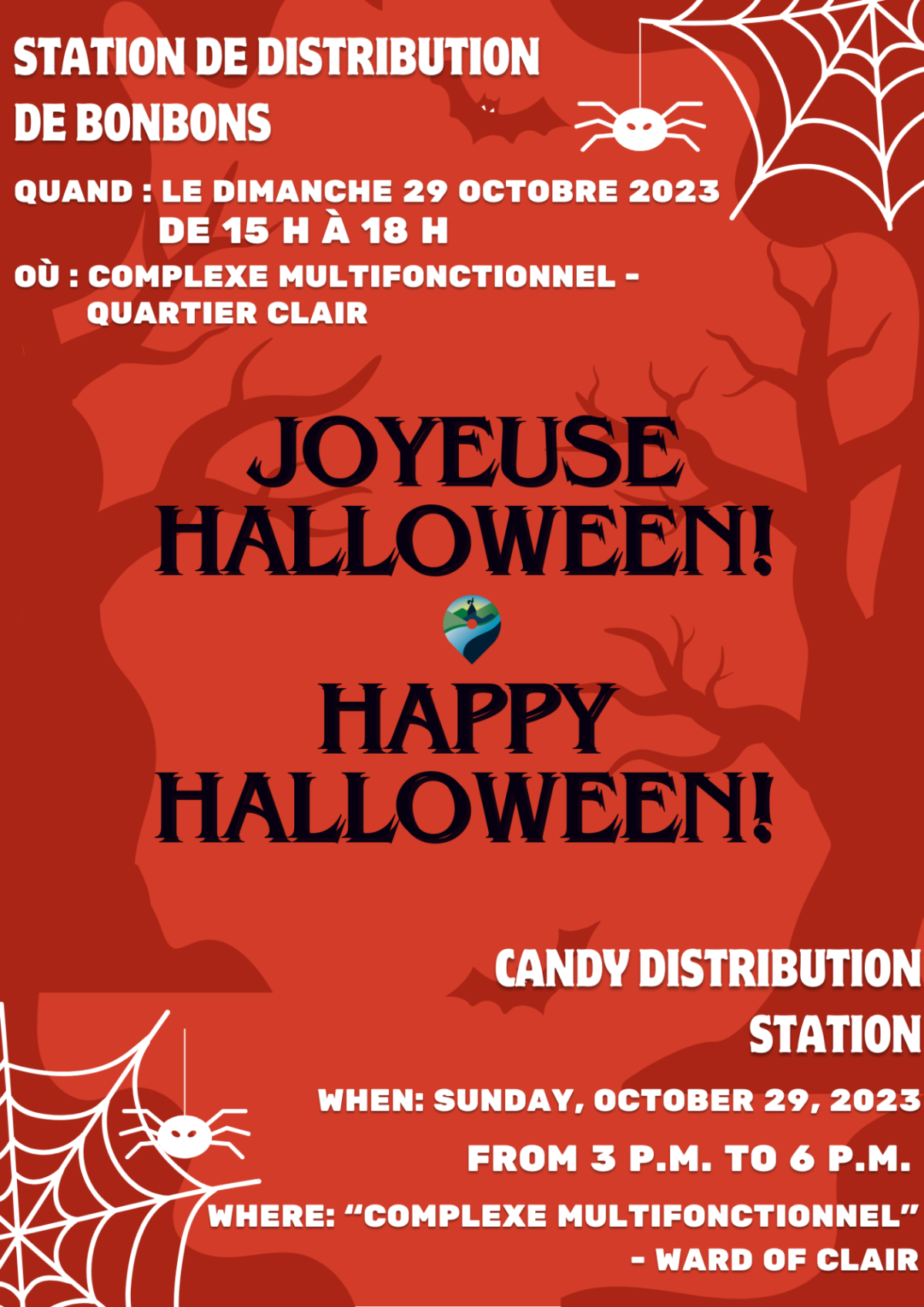 Halloween | Station de distribution de bonbons