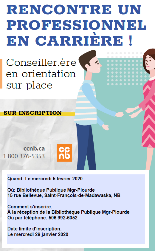 Conférence sur l'orientation avec le CCNB